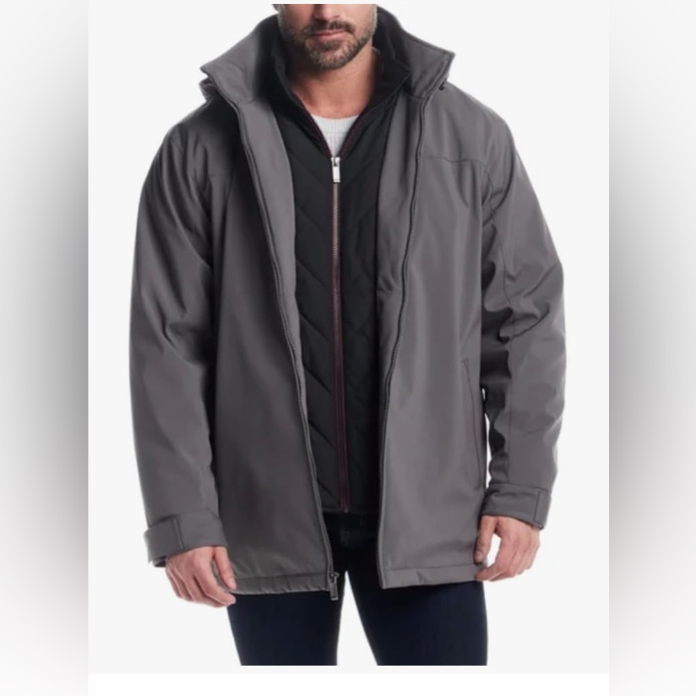 Weatherproof Men's Charcoal Performance Jacket